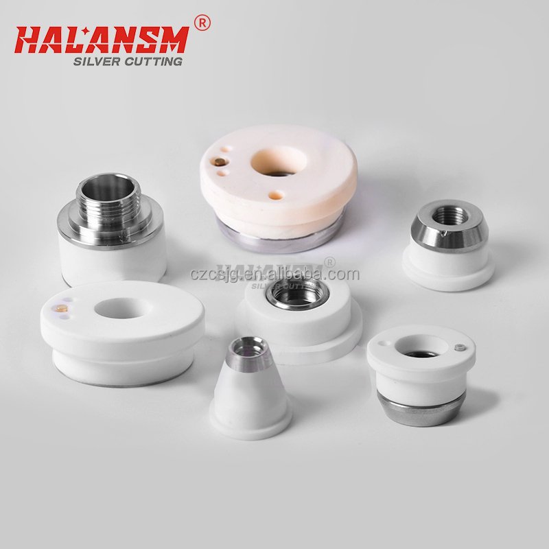 PRT WSX Raytools Fiber Optic Cutting Machine Accessories New Laser Ceramic Ring Body Control System Metal Spare WSX Cutting Hea